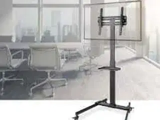 Nedis TV Stander 32-55" med Hylde og Hjul (35kg) Sort