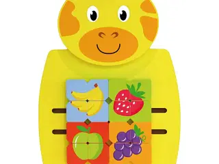 VIGA Giraf Aktivitetstavle til Børn - Pladsbesparende