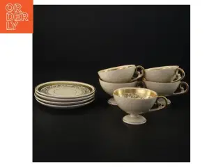Mokkakopper med underkopper (str. Diameter 11 cm kop 7,5 x 5 cm)