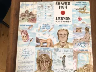 Lp. John Lennon : Shaved fish. VG+/Cover VG++