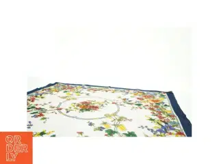 Farverig dug med blomsterprint (str. 86 x 86 cm)