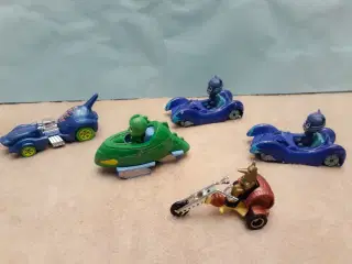 4 Biler & 1 Motorcykel