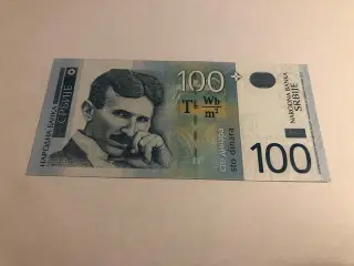 100 Dinara Serbia