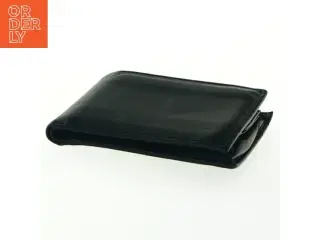 Sort læderpung fra Boxca (str. 11,5x9,5 cm)
