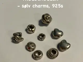 Troldekugler - sølv charms