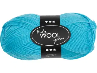 Babygarn, L: 172 M, turkis, 50g/ 1 ngl.