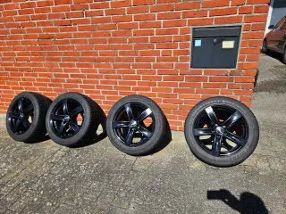VAG 5x112 alufælge med vinterdæk 