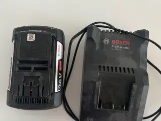 Bosch 36Volt batteri 4,0 Ah inkl. lader