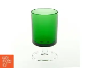 Grønt glas (str. H. 10 cm ø. 6 cm)