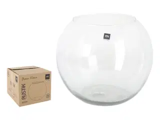 Akvarium glas Inde - rustik rundt design