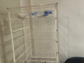 2 tråd kurv reoler 