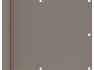 Altanafskærmning 75x500 cm oxfordstof gråbrun