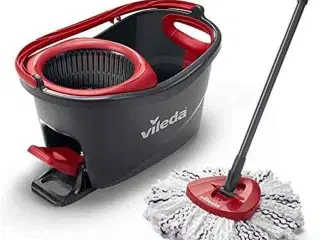 Gulvmoppe med spand Vileda Turbo 3-i-1, 360° rotation