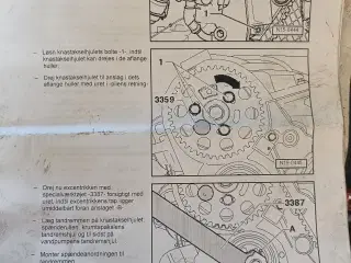Tandrem timingssæt pumpe dyse tdi VW/Audi/Skoda 
