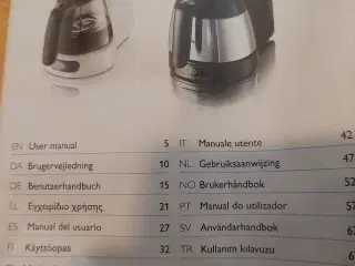 Philips kaffemaskine 