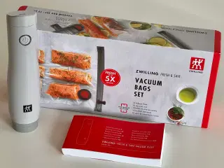 Zwilling Fresh & Save vacumpumpe med plastposer