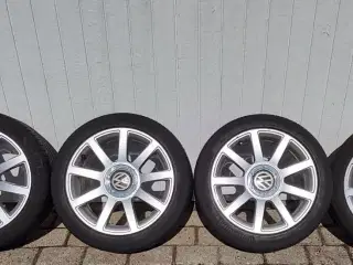 RS4 alu-fælge med Continental Premium Contact 6