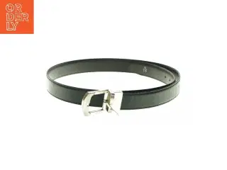 Læder bælte  (str. L: 115 cm)