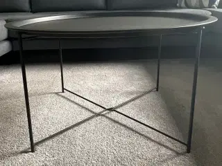 Black Coffee Table - Round