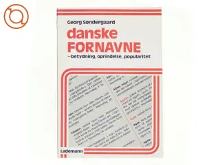 Danske Fornavne af Georg Søndergaard