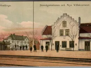 Hvellinge - Jänvägsstation - Sverige - Brugt