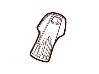 Thule plastic nøgle 002