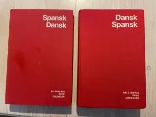 ordbøger Gyldendal spansk-dansk