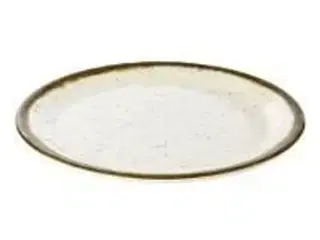 1 stk. Tallerken melamin vanilje Diam 250 mm Stone art