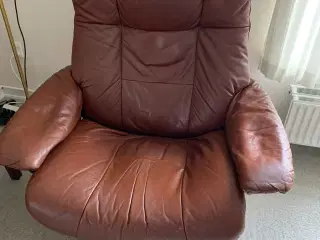 2 Stressless stole og 1 skammel