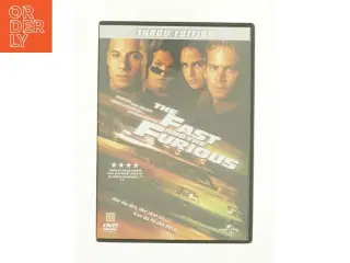 Fast and the Furious fra DVD