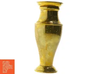 Vintage blomster vase med indsats til vand (str. 25 cm)