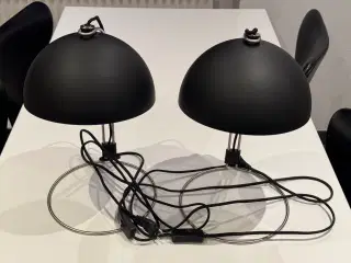 2 stk Verner Panton VP4 i mat sort