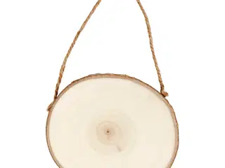 Dørskilt, diam. 12-14 cm, tykkelse 1,5 cm, 1 stk.