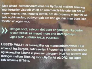 du forstår ikke din egen mor - 20 telefonsamtaler 