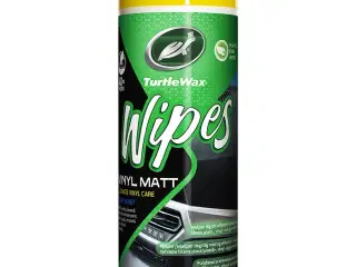 Turtle Wipes Vinyl Mat Tube 40 stk Vinylrens servietter