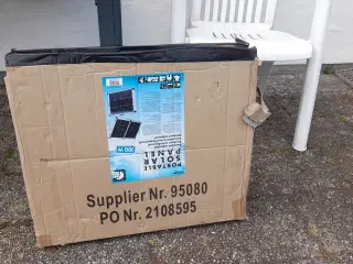 Solcelle 100w til campingvogn