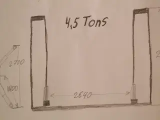 Billift 4,5 tons 