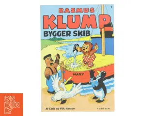 Rasmus Klump bygger skib af Carla og Vilh. Hansen (Bog)