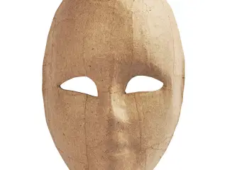 Helmaske, H: 23 cm, B: 16 cm, 1 stk.