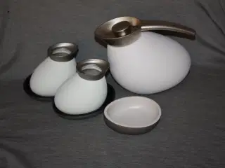 Georg Jensen Termos / kaffekande Quack  sæt af 5 