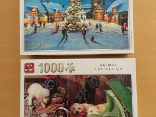 Puslespil med 1000 brikker