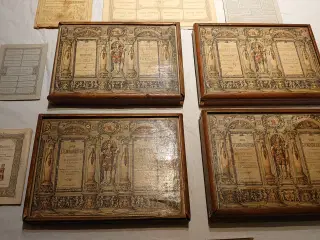 5stk antikke stenbyggesæt. Richter´s ca 1900
