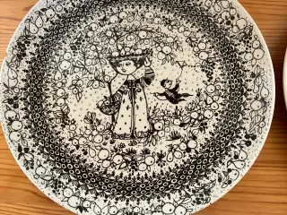 Bjørn Wiinblad platter - de 4 årstider