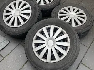 Stålfælge, 17", 215 / 65, vinterdæk, 
