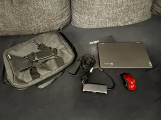 Google Chrome book med taske + diverse
