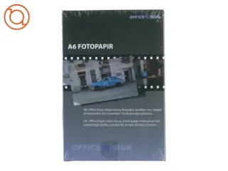 A6 fotopapir fra Office Design (str. 15 x 10 cm)