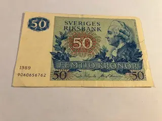 50 Kronor Sweden 1989