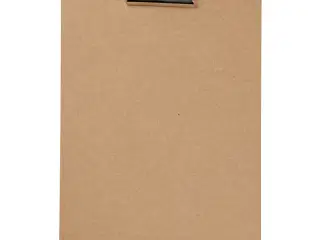 A4 Clipboard/Tegneunderlag med Robust Clip