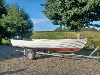 480 jolle med 4 hk motor 