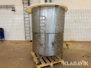 Rustfritstål tank